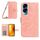 For Honor 90 Lite Skin Feel Custodia per cellulare in pelle con motivo Sun Flower con cordino (rosa) For Honor 90 Lite Skin Feel Custodia per cellulare in pelle con motivo Sun Flower con cordino (rosa)