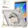 Custodia per tablet ibrida resistente per iPad 10.2 2021/2020/2019 con manico e cinturino (cachi) Custodia per tablet ibrida resistente per iPad 10.2 2021/2020/2019 con manico e cinturino (cachi)