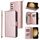 Per Samsung Galaxy S24+ 5G 9 slot per schede Custodia a portafoglio con cerniera Custodia in pelle per telefono (oro rosa) Per Samsung Galaxy S24+ 5G 9 slot per schede Custodia a portafoglio con cerniera Custodia in pelle per telefono (oro rosa)