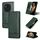 Custodia per telefono in pelle flip con texture magnetica per Honor Magic6 AZNS (verde scuro) Custodia per telefono in pelle flip con texture magnetica per Honor Magic6 AZNS (verde scuro)
