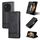 Custodia per telefono in pelle flip con texture magnetica per Honor Magic6 AZNS (nera) Custodia per telefono in pelle flip con texture magnetica per Honor Magic6 AZNS (nera)