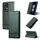 Custodia per telefono in pelle flip con texture magnetica per Honor 90 GT AZNS (verde scuro) Custodia per telefono in pelle flip con texture magnetica per Honor 90 GT AZNS (verde scuro)