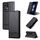 Custodia per telefono in pelle flip con texture magnetica per Honor 90 GT AZNS (nera) Custodia per telefono in pelle flip con texture magnetica per Honor 90 GT AZNS (nera)
