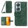 Custodia per cellulare in pelle con motivo Sun Flower per Honor 90 Smart Skin Feel con cordino (verde) Custodia per cellulare in pelle con motivo Sun Flower per Honor 90 Smart Skin Feel con cordino (verde)