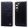 Per Samsung Galaxy S24+ Custodia in pelle antiurto con texture a cera d'olio (nera) Per Samsung Galaxy S24+ Custodia in pelle antiurto con texture a cera d'olio (nera)