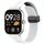 Per cinturino in silicone con fibbia magnetica pieghevole Xiaomi Mi Band 8 Pro (bianco) Per cinturino in silicone con fibbia magnetica pieghevole Xiaomi Mi Band 8 Pro (bianco)
