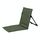 Sedia da campeggio pieghevole leggera e confortevole da campeggio Parco per il tempo libero Sedia da spiaggia portatile con cuscino singolo (Verde militare) Sedia da campeggio pieghevole leggera e confortevole da campeggio Parco per il tempo libero Sedia da spiaggia portatile con cuscino singolo (Verde militare)