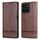 Per Honor Play 60 Plus AZNS custodia magnetica in pelle di vitello con vibrazione (marrone scuro)
