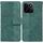 Custodia per telefono in pelle goffrata geometrica per Honor Play 60 Plus (verde) Custodia per telefono in pelle goffrata geometrica per Honor Play 60 Plus (verde)