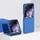 Per Xiaomi Mix Flip Skin Feel Custodia per PC (Blu Piccolo)