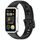 Per Huawei Band 9/9 NFC / 8/8 NFC Nail Button cinturino in silicone lucido (nero) Per Huawei Band 9/9 NFC / 8/8 NFC Nail Button cinturino in silicone lucido (nero)