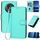 Per Honor Magic5 Pro YX0070 Custodia per telefono in pelle con fibbia in fibra di carbonio con cordino (azzurro) Per Honor Magic5 Pro YX0070 Custodia per telefono in pelle con fibbia in fibra di carbonio con cordino (azzurro)
