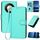 Per Honor X9b YX0070 Custodia per telefono in pelle con fibbia in fibra di carbonio con cordino (azzurro) Per Honor X9b YX0070 Custodia per telefono in pelle con fibbia in fibra di carbonio con cordino (azzurro)