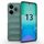 Per Xiaomi Redmi 13 4G Global Magic Shield TPU + custodia per telefono in flanella (verde scuro)