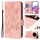 Per Xiaomi 14 Ultra 5G Global Embossed Rose RFID Antifurto Custodia in Pelle per Telefono (Rosa) Per Xiaomi 14 Ultra 5G Global Embossed Rose RFID Antifurto Custodia in Pelle per Telefono (Rosa)