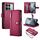 Per Redmi K70E / Xiaomi Poco X6 Pro Portafoglio con nove slot per schede e cerniera Custodia in pelle per telefono (rosso) Per Redmi K70E / Xiaomi Poco X6 Pro Portafoglio con nove slot per schede e cerniera Custodia in pelle per telefono (rosso)