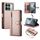 Per Redmi K70E / Xiaomi Poco X6 Pro Portafoglio con nove slot per schede e cerniera Custodia in pelle per telefono (rosa) Per Redmi K70E / Xiaomi Poco X6 Pro Portafoglio con nove slot per schede e cerniera Custodia in pelle per telefono (rosa)