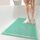 Tappetino antiscivolo per il bagno in TPE, per la doccia domestica, per il bagno, con ventosa anticaduta, dimensioni: 40x70 cm (verde)