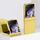 Per Xiaomi Mix Flip 3 in 1 Custodia per telefono in PC con effetto pelle (giallo limone) Per Xiaomi Mix Flip 3 in 1 Custodia per telefono in PC con effetto pelle (giallo limone)