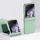Per Xiaomi Mix Flip 3 in 1 Custodia per telefono in PC con effetto pelle (verde menta) Per Xiaomi Mix Flip 3 in 1 Custodia per telefono in PC con effetto pelle (verde menta)