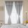 1,3 x 1,8 m, tende autoadesive oscuranti alte, senza foratura, per camera da letto e balcone (grigio)