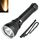 XHP70.2 Torcia subacquea 3000 lumen IPX8 impermeabile sott'acqua 80 m 2500 mAh x 2 luce gialla XHP70.2 Torcia subacquea 3000 lumen IPX8 impermeabile sott'acqua 80 m 2500 mAh x 2 luce gialla