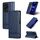 Custodia per telefono in pelle con texture di vitello magnetica per Honor 200 Lite Global AZNS (blu scuro) Custodia per telefono in pelle con texture di vitello magnetica per Honor 200 Lite Global AZNS (blu scuro)