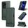 Custodia per telefono in pelle con texture di vitello magnetica per Honor 200 Lite Global AZNS (verde scuro) Custodia per telefono in pelle con texture di vitello magnetica per Honor 200 Lite Global AZNS (verde scuro)