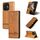 Custodia per telefono in pelle di vitello magnetica con texture Flip per Honor X60i AZNS (marrone chiaro) Custodia per telefono in pelle di vitello magnetica con texture Flip per Honor X60i AZNS (marrone chiaro)