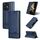 Custodia per telefono in pelle con texture di vitello magnetica per Honor X60i AZNS (blu scuro) Custodia per telefono in pelle con texture di vitello magnetica per Honor X60i AZNS (blu scuro)