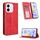 Per Honor X60i 5G Custodia per telefono in pelle con fibbia magnetica e texture retrò (rosso) Per Honor X60i 5G Custodia per telefono in pelle con fibbia magnetica e texture retrò (rosso)