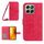 Custodia per telefono in pelle con motivo a fiore di sole per Honor 200 Smart Global Skin Feel con cordino (rosso rosa) Custodia per telefono in pelle con motivo a fiore di sole per Honor 200 Smart Global Skin Feel con cordino (rosso rosa)