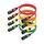 4 colori / set JC1015 XLR 3 pin maschio a femmina cavo audio, lunghezza: 1 m 4 colori / set JC1015 XLR 3 pin maschio a femmina cavo audio, lunghezza: 1 m