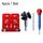 4 pezzi / set 35 mm cerniera foratura localizzatore cerniera foratura punzonatura strumento ausiliario, colore: rosso