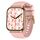 Orologio sportivo quadrato intelligente per monitoraggio della salute dell'ossigeno nel sangue/sonno/frequenza cardiaca (rosa) Orologio sportivo quadrato intelligente per monitoraggio della salute dell'ossigeno nel sangue/sonno/frequenza cardiaca (rosa)