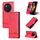 Custodia per telefono in pelle con texture di vitello magnetica per Honor X60 Pro AZNS (rosso) Custodia per telefono in pelle con texture di vitello magnetica per Honor X60 Pro AZNS (rosso)