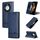 Custodia per telefono in pelle con texture di vitello magnetica per Honor X60 AZNS (blu scuro) Custodia per telefono in pelle con texture di vitello magnetica per Honor X60 AZNS (blu scuro)