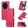 Per OPPO Find X8 Pro AZNS Custodia in pelle con texture in pelle di pecora (rossa) Per OPPO Find X8 Pro AZNS Custodia in pelle con texture in pelle di pecora (rossa)