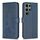 Per Samsung Galaxy S25 Ultra 5G Custodia per telefono in pelle goffrata a quattro foglie (blu) Per Samsung Galaxy S25 Ultra 5G Custodia per telefono in pelle goffrata a quattro foglie (blu)