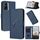 Per vivo Y55s 2021 Custodia per telefono in pelle con fibbia a motivo triangolare (blu reale) Per vivo Y55s 2021 Custodia per telefono in pelle con fibbia a motivo triangolare (blu reale)