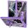 Per Samsung Galaxy S25 Ultra 5G TPU + PC Lens Protection Custodia per telefono con supporto ad anello (viola) Per Samsung Galaxy S25 Ultra 5G TPU + PC Lens Protection Custodia per telefono con supporto ad anello (viola)