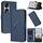 Per Honor 90 Pro Custodia per telefono in pelle con fibbia a motivo triangolare (blu reale) Per Honor 90 Pro Custodia per telefono in pelle con fibbia a motivo triangolare (blu reale)