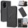 Per Honor 200 Pro Custodia per telefono in pelle con fibbia a forma di triangolo globale (nero) Per Honor 200 Pro Custodia per telefono in pelle con fibbia a forma di triangolo globale (nero)