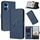 Per Honor X7 4G / Play 30 Plus Custodia in pelle con fibbia a motivo triangolare (blu reale) Per Honor X7 4G / Play 30 Plus Custodia in pelle con fibbia a motivo triangolare (blu reale)