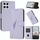 Per Honor X8 4G / Play6T Pro / X30i Custodia in pelle con fibbia a motivo triangolare (viola chiaro) Per Honor X8 4G / Play6T Pro / X30i Custodia in pelle con fibbia a motivo triangolare (viola chiaro)