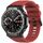 Per Amazfit T-Rex 3 Cinturino in silicone con fibbia ad ago tinta unita (rosso) Per Amazfit T-Rex 3 Cinturino in silicone con fibbia ad ago tinta unita (rosso)