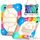 Per iPad mini 2024 / mini 6 Custodia per tablet PC ibrida in silicone con robot a colori contrastanti (blu colorato) Per iPad mini 2024 / mini 6 Custodia per tablet PC ibrida in silicone con robot a colori contrastanti (blu colorato)