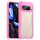 Per Google Pixel 9 Pro Armor Glaze PC Hybrid TPU Custodia per telefono (rosa)