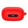 Per OPPO EncoX3 Custodia protettiva in silicone per auricolare (rosso)