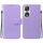 Per Honor 90 Custodia per telefono in pelle con fibbia magnetica ultra sottile (viola) Per Honor 90 Custodia per telefono in pelle con fibbia magnetica ultra sottile (viola)
